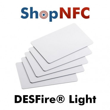 Cartes NFC en PVC NXP MIFARE® DESFire® Light
