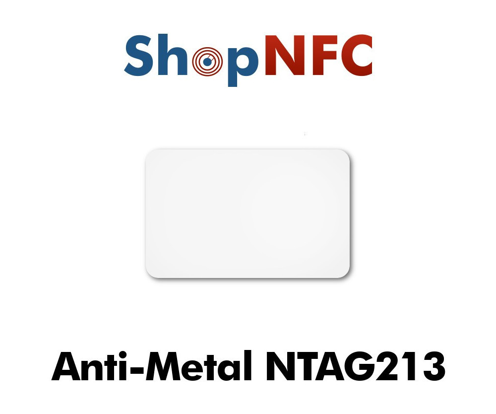 On-metal NFC Tags NTAG213 26.5x42mm