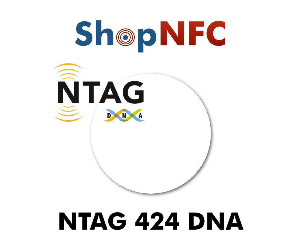 Tag NFC NTAG424 DNA 29mm adesivi
