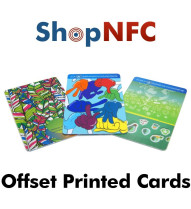 Cartes PVC NFC personnalisées - Impression Offset