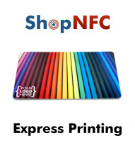 Pegatinas NFC, 30 Etiquetas NFC de PVC de 504 Bytes para Texto