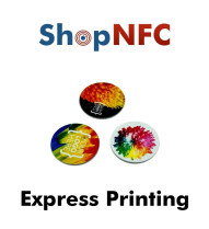 Custom NFC Stickers in PVC - Express Printing