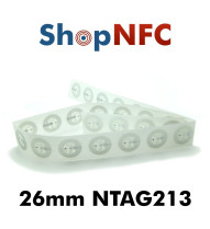 NFC Stickers NTAG213 Round ø26mm