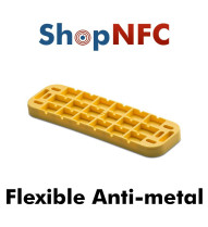 Etiqueta NFC industrial IP68 ICODE® SLIX flexible antimetal