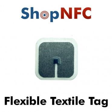 Tag NFC tessili flessibili NTAG212 30x30mm