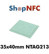 Confidex Links L - Tag NFC NTAG213 adesivi IP68 35x40mm