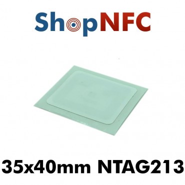 Confidex Links L - Tags NFC adhésifs NTAG213 IP68 35x40mm
