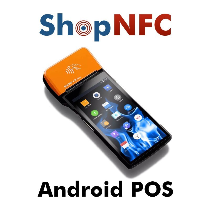 web Aan de overkant Mathis Sunmi V2 Pro - Android POS with built-in printer - Shop NFC