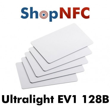 Cartes NFC en PVC NXP MIFARE Ultralight® EV1 128 Byte