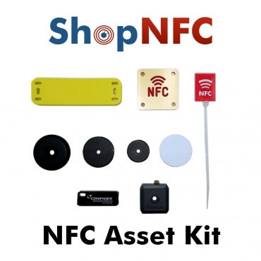 Kit of NFC Asset Tags