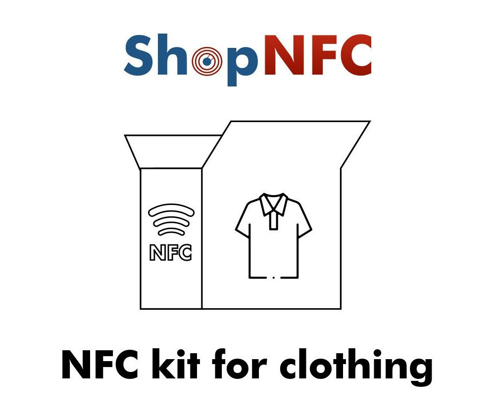 Kit de Tags NFC pour vêtements