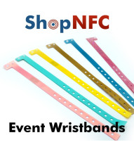 Bracelets jetables Slim NTAG21x - Personnalisables