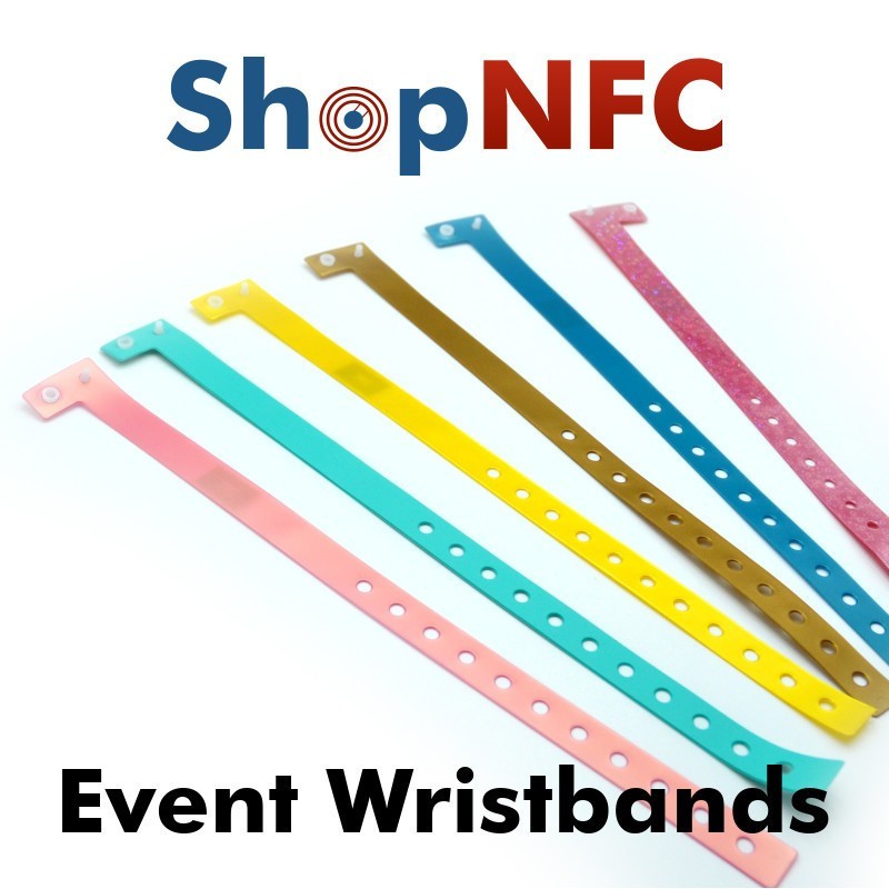 NFC Silicone Wristbands - Premium - Customizable - Shop NFC