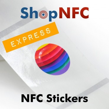 Personalisierte NFC Etiketten - Express Druck Premium