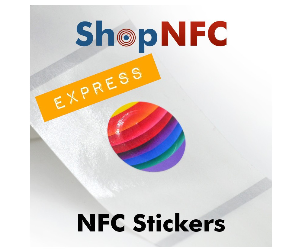 Personalisierte NFC Etiketten - Express Druck - Shop NFC