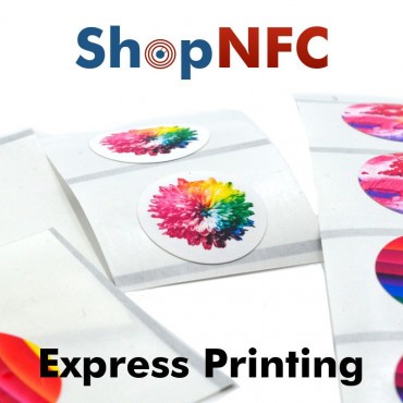 Adhesivos NFC personalizados serigrafiados - WXR