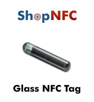 Étiquettes NFC en verre ICODE SLIX2 4x22mm