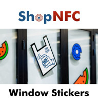 Etiqueta NFC de la ventana