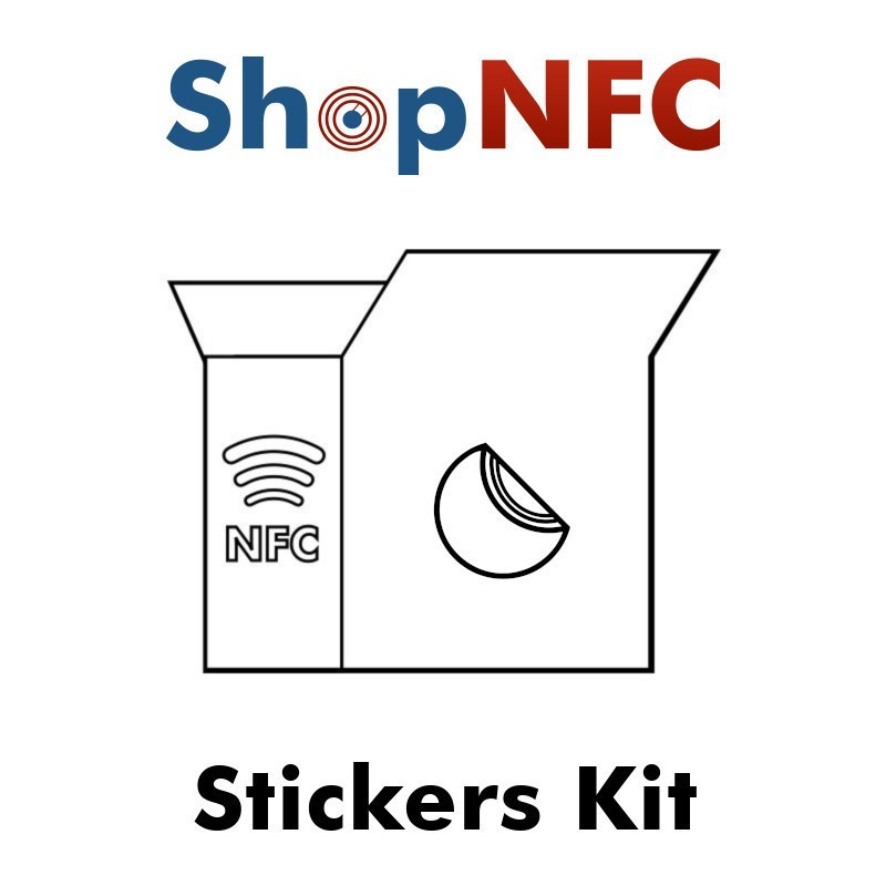 Kit of Etiquetas NFC adhesivas - Shop NFC