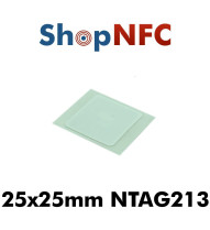 Confidex Links - Etiqueta NFC NTAG213 adhesiva IP68 25x25mm