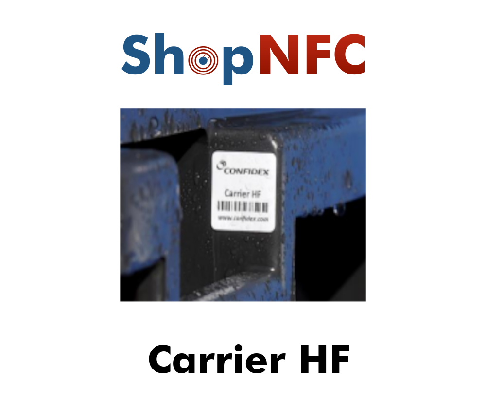 Confidex Carrier HF NFC Label ICODE SLIX2 IP68 25x25mm