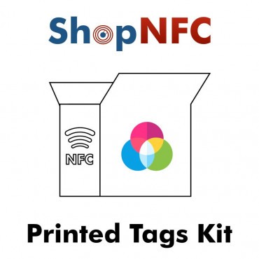 NFC Kit with printed sample products