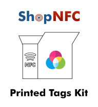 NFC Kit with printed sample products