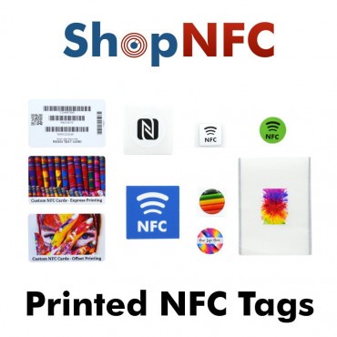 NFC-Kit mit kundenspezifischen Musterprodukten