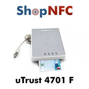 uTrust 4701 F - Lecteur de carte à puce à double interface