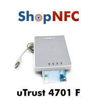 uTrust 4701 F - Lector de tarjetas inteligentes de interfaz dual