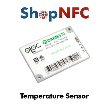 NFC/UHF Temperature Sensor with Data Logger