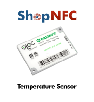 NFC/UHF Temperature Sensor with Data Logger