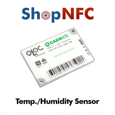 Capteur de température et humidité NFC/UHF avec enregistreur de données