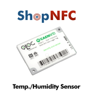 NFC/UHF Temperature and Humidity Sensor with Data Logger