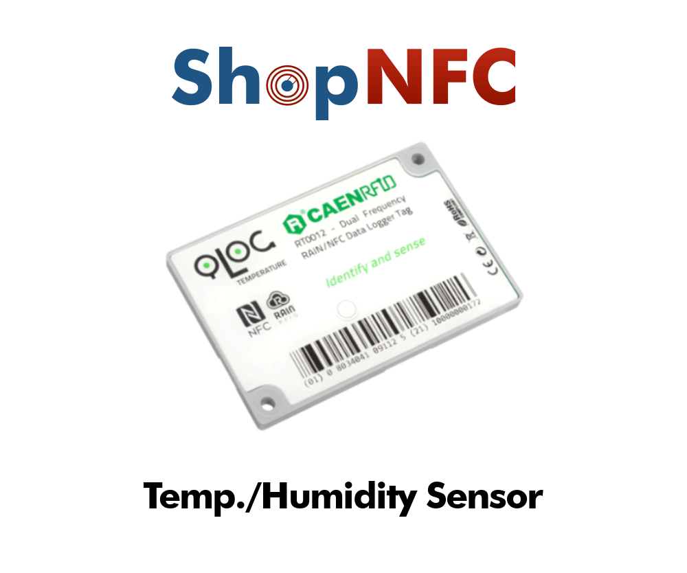 Sensore di Temperatura e Umidità NFC/UHF con Data Logger