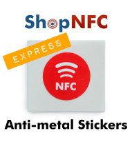 Personalisierte NFC On-Metal Tags – Express Druck Premium