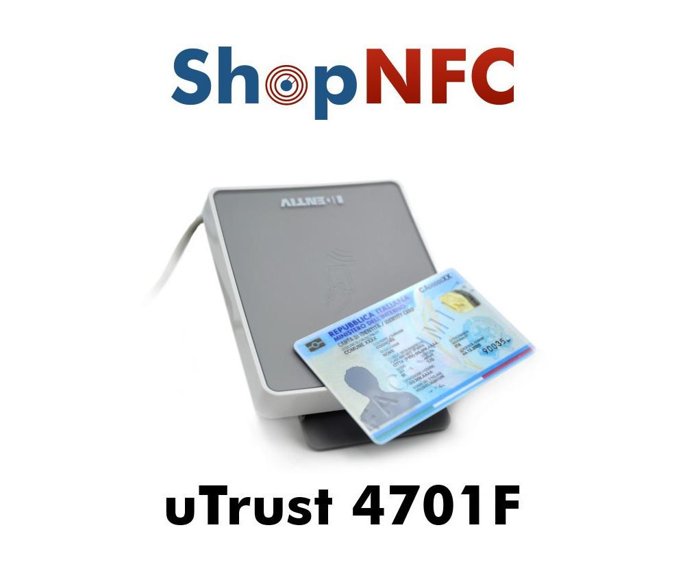 uTrust 4701 F - Lettore di Smart Card a Doppia Interfaccia - Shop NFC