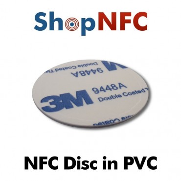 Etiqueta NFC 1k adhesiva de PVC