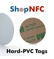 Etiqueta NFC NTAG213 30mm adhesiva de PVC