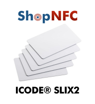 Cartes NFC en PVC NXP ICODE® SLIX2