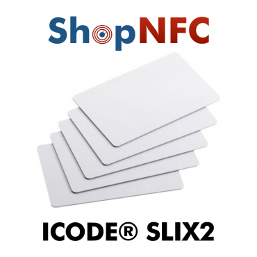 Tessere NFC in PVC NXP ICODE® SLIX2