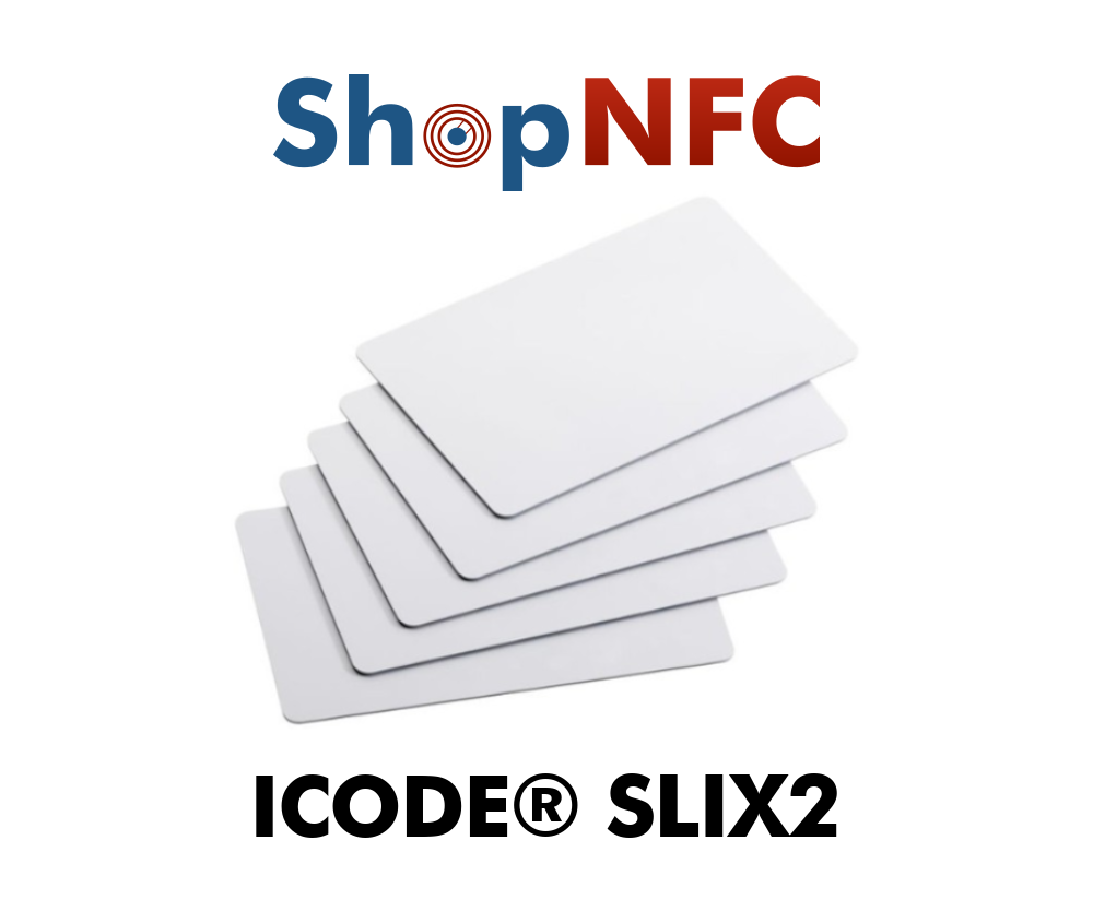 Tessere NFC in PVC NXP ICODE® SLIX2