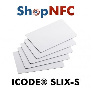 Cartes NFC en PVC NXP ICODE® SLIX-S