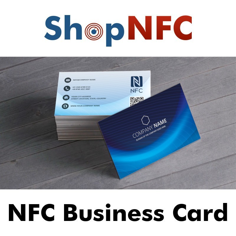100 Cartes de Visite NFC - Shop NFC