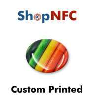 Resin Coated NFC Stickers Round ø29mm