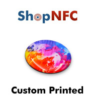 Resin Coated NFC Stickers for Metal Surfaces