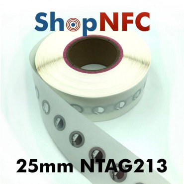 NFC Klebetags NTAG213 ø25mm