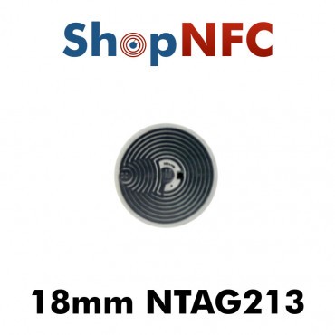 Tag NFC NTAG213 18mm adesivi [EOL]