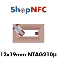 Etiqueta NFC NTAG210μ 12x19mm adhesiva