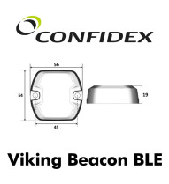 Confidex Viking Classic - Bluetooth® Low Energy Beacon IP69K
